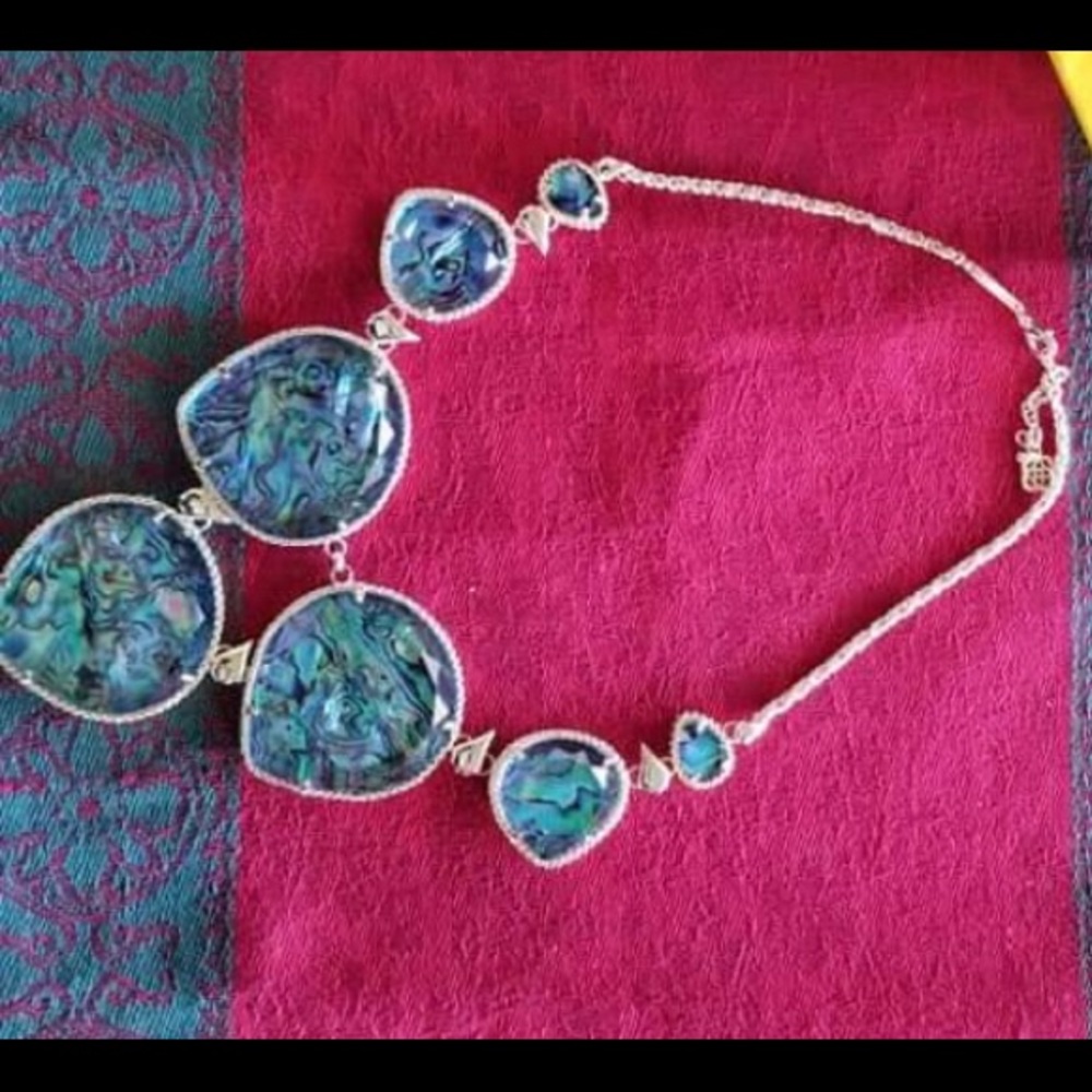 Kendra Scott abalone necklace, not for sale !